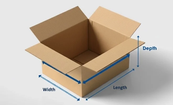 How to measure box dimensions?